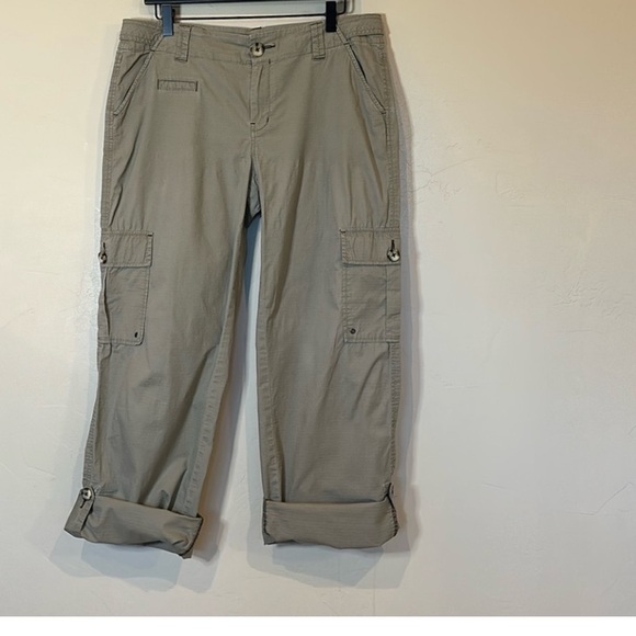 CAbi cargo pants style # 885 khaki Womens Sz 10 - Picture 4 of 9